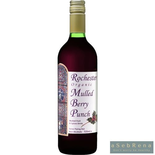 Rochester Organic Mulled Berry Punch - BIO ital, 725 ml
